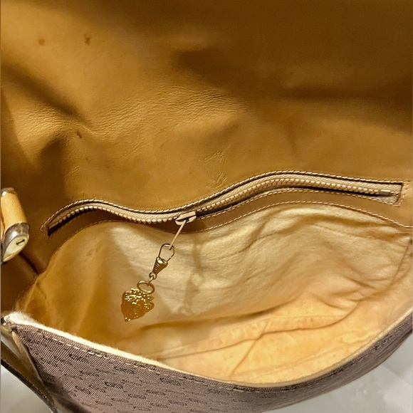 Gucci Microguccisima Sherryline Authentic GG Canvas and leather Crossbody Bag - Picture 13 of 16